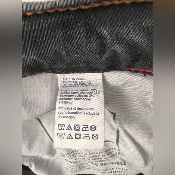 NWT Tommy Hilfiger High Rise Stretch Jeans Size 26/2 - Picture 11 of 11